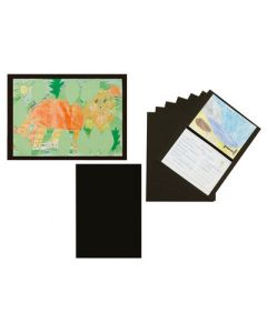A3+ Poster Paper Sheets Black Pack of 100