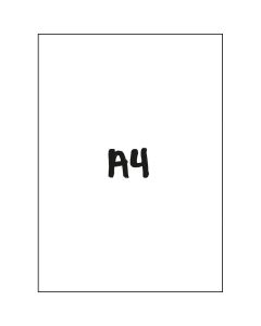 A4 Mounting Card 300gsm Pack of 100