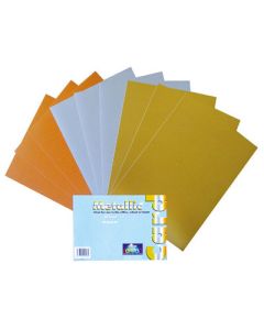 A4 Metallic Bronze Card 225gsm Pack of 20