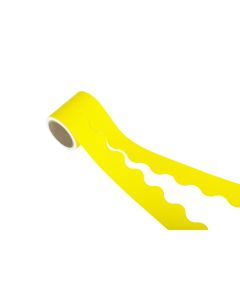 Fade Resistant Card Border Rolls Yellow