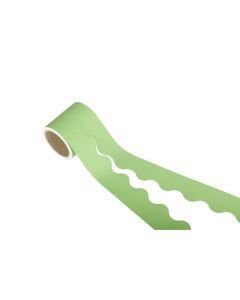 Fade Resistant Card Border Rolls Pale Green