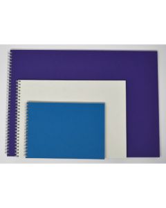A4 Wire bound Sketchbook Ivory Cover