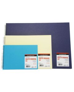 A3 Wire bound Sketchbook Violet Cover