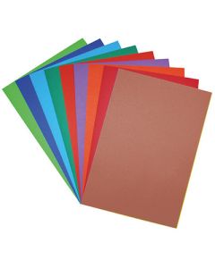 SRA2 Rothmill Coloured Card Brown Pack of 10