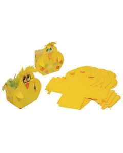 Easter Chick Boxes Yellow Pack of 30