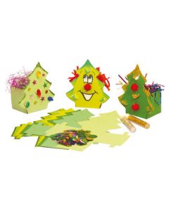 Christmas Tree Boxes Green Pack 30