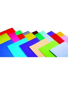 Rainbow Embossed Card A4 Assorted Pack of 50