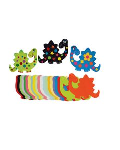 Jumbo Display Paper Dinosaurs Assorted Pack 100