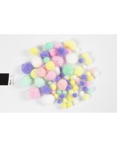 Spring Mixed Pom Poms