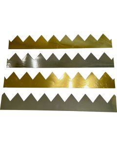 Crown Bands Mixed Silver and Gold Pack of 30