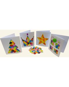 Christmas Mosaic Cards Pack of 30