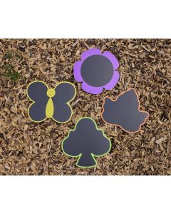 PVC Free Handheld Nature Chalkboards Pack of 8