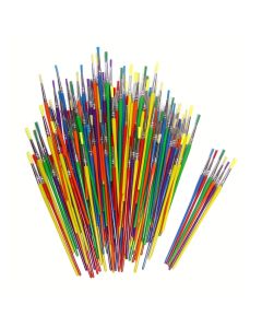 Assorted Set Economy Paint Brushes Pack of 144
