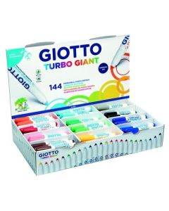 Giotto Turbo Giant Colour Pens Assorted Pack of 144