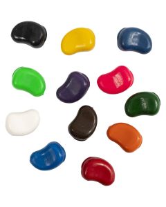 Crayon Beans Assorted Colours Pack of 12