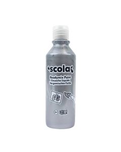 Metallic Ready Mixed Paint Silver 300ml
