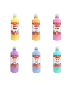 Ready Mixed Pastel Paint Pack of 6