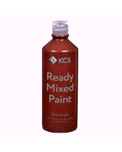 KCS Ready Mixed Paint Burnt Umber 600ml