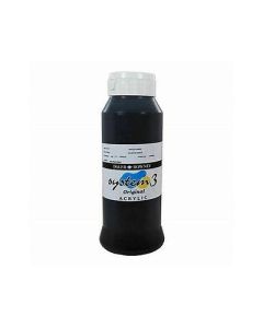 Daler Rowney System 3 Acrylic Paint Mars Black 1ltr