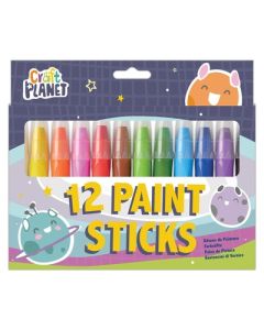 Paint Sticks Assorted Pack of 12