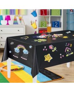 1 x 1.4m Chalkboard Table Cover