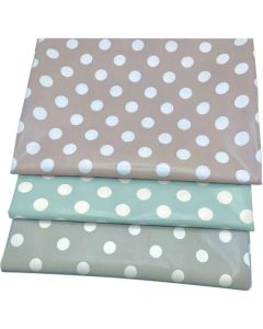 1.4m x 1m Pastel Spot Patterned Table Covers Pack of 3