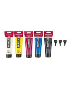 Amsterdam Acrylic Paint Pack of 5