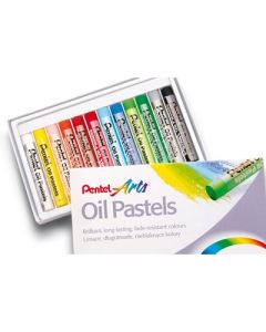 Pentel Artists Oil Pastels Pack of 12