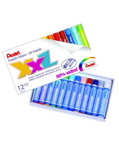 Pentel Jumbo Oil Pastels Pack of 12
