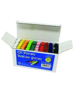 Regular Oil Pastels Assorted Box of 50