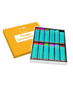 KCS Triangular Colouring Pencils Pack of 300