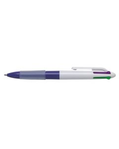 Quad Bright 4 Colour Pens Pack of 10