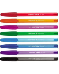 Paper Mate Inkjoy Ballpoint Pens Assorted Pack 8