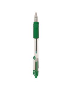 Zebra Z-Grip Retractable Ballpoint Pens Green Pack of 12