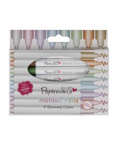 Papermania Metallic Pens Pack of 8