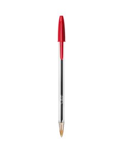 BIC Cristal Original Ballpoint Pens Red Box of 50