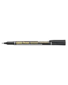 Pentel Extra Fine Permanent Markers Black Pack of 4