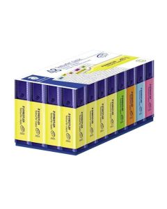 STAEDTLER Textsurfer Highlighters Assorted Colours Pack of 48