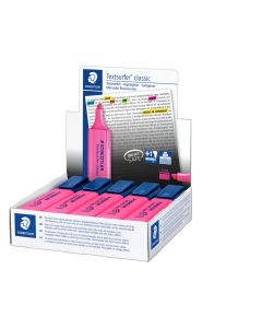 STAEDTLER Textsurfer Highlighter Pink Pack of 10