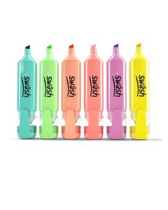 Swash Premium Highlighters Pastel Pack of 48