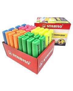 STABILO BOSS ORIGINAL Highlighters Assorted Pack of 32