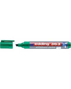 edding 363 Drywipe Markers Chisel Tip Green Pack of 10