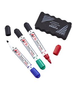 Zebra Double Ended Whiteboard Markers Pack of 5