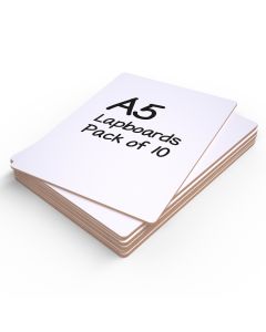 A5 Plain Show-me Rigid Lapboards Pack of 10