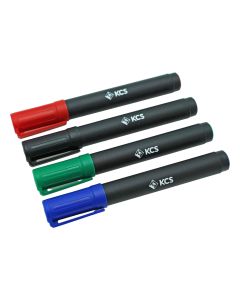 KCS Flipchart Markers Assorted Colours Pack of 4