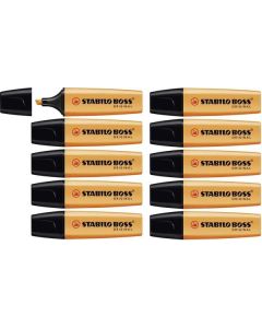STABILO BOSS ORIGINAL Highlighters Orange Pack of 10