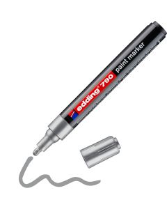 edding 790 Metallic Paint Markers Silver Pack of 10