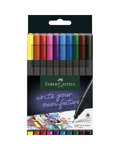 Faber-Castell Grip Finepens Pack of 10
