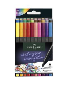 Faber-Castell Grip Finepens Pack of 20