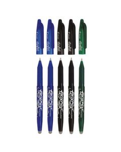 Pilot Frixion Erasable Gel Rollerball Pens Assorted Pack 5